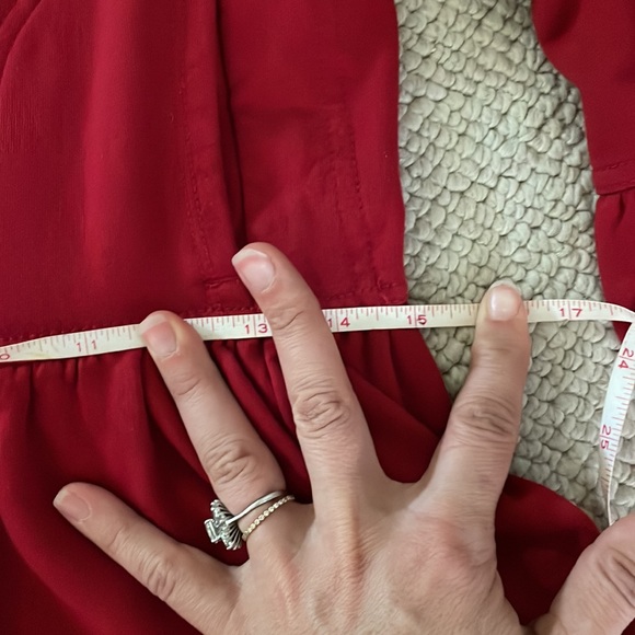 Twisted Hearts ♥️ red crop 1/2 sleeve jacket - Picture 7 of 7